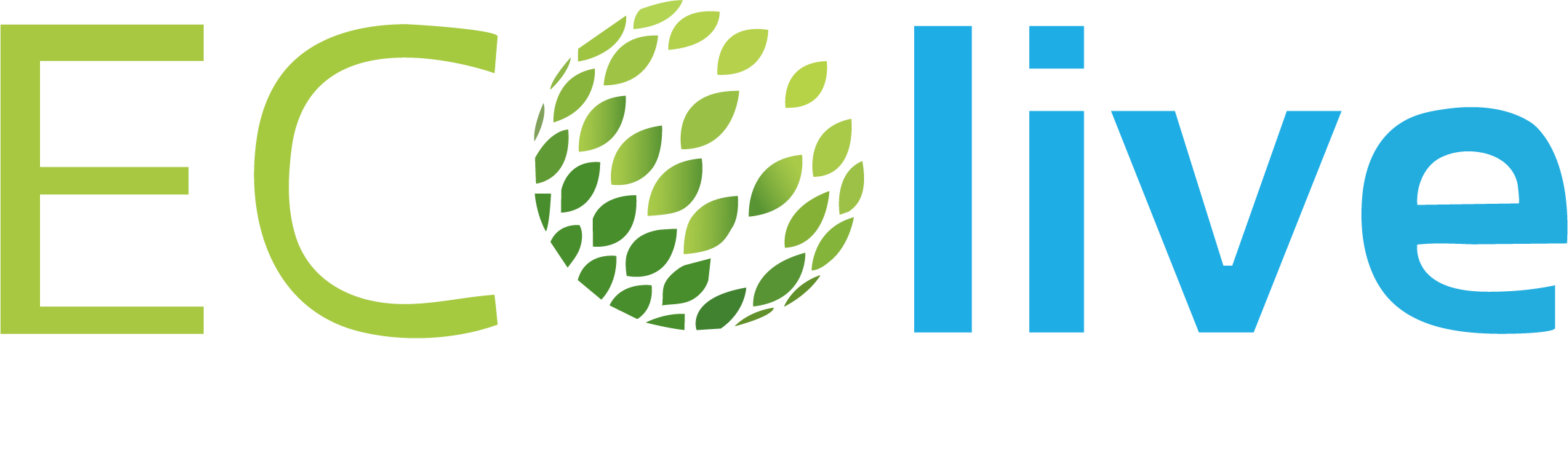 ECOlive LOGO White