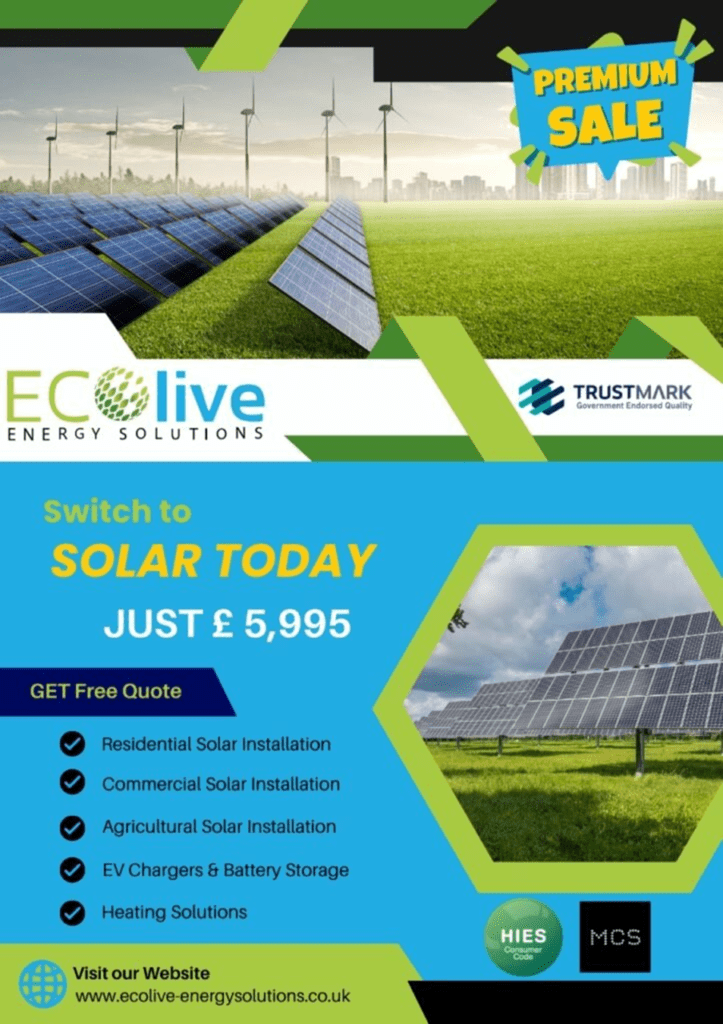 ECOlive Solar panels Banner